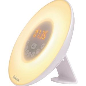 BRAND NEW sealed brookstone sunrise wake up alarm clock